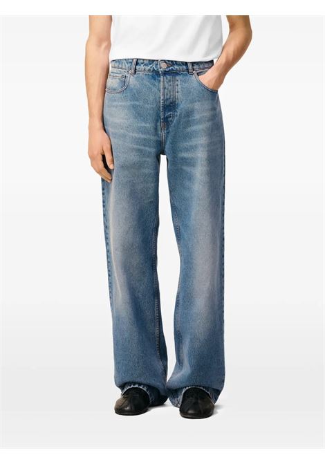 jeans large fit uomo blu AMI PARIS | HTR450.DE0046480